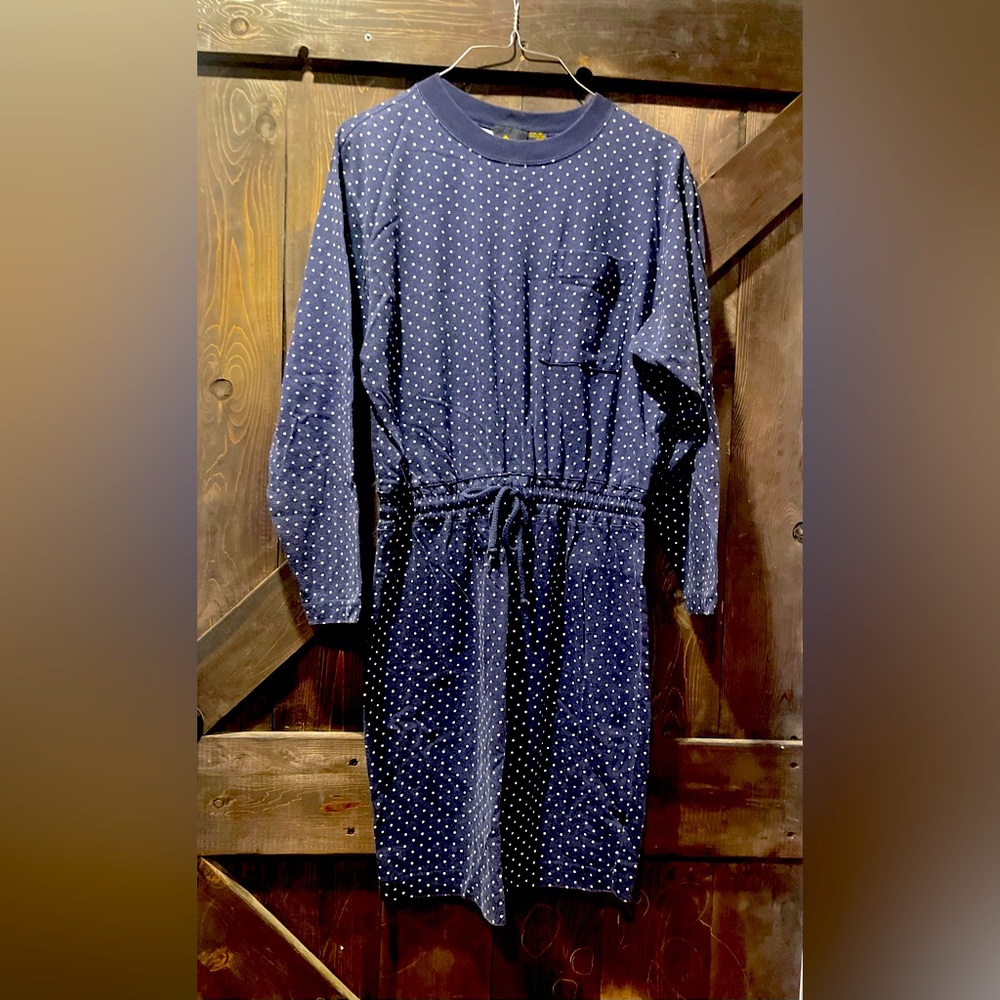 - Liz Sport 80’s Vintage long sleeve shirt dress